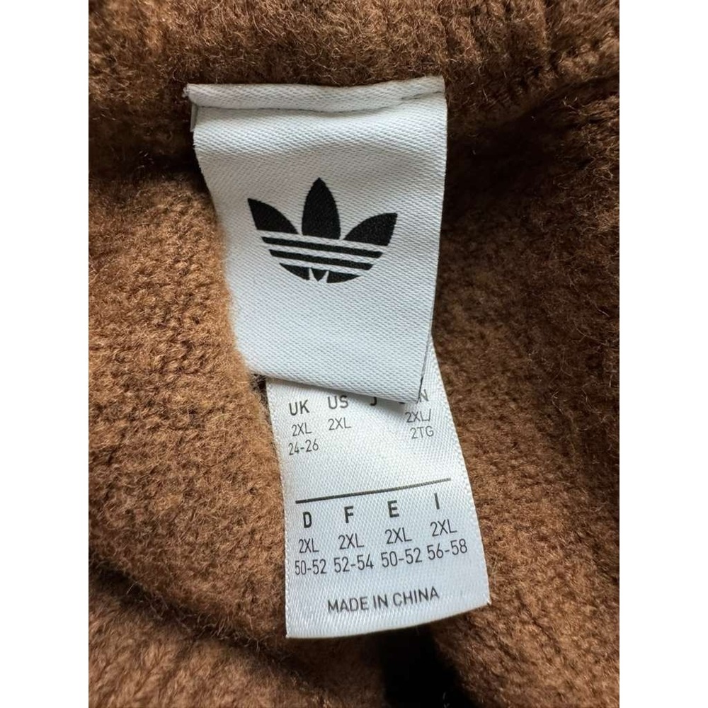 Adidas Originals Athletic Dept Knitted Pants Preloved Brown Womens Size 2XL - Picture 5 of 12